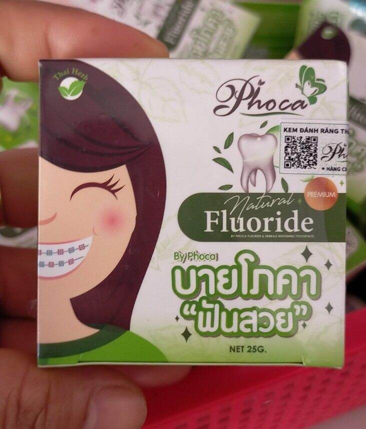 Kem Đánh Răng Thảo Dược Phoca Thái Lan nhập khẩu