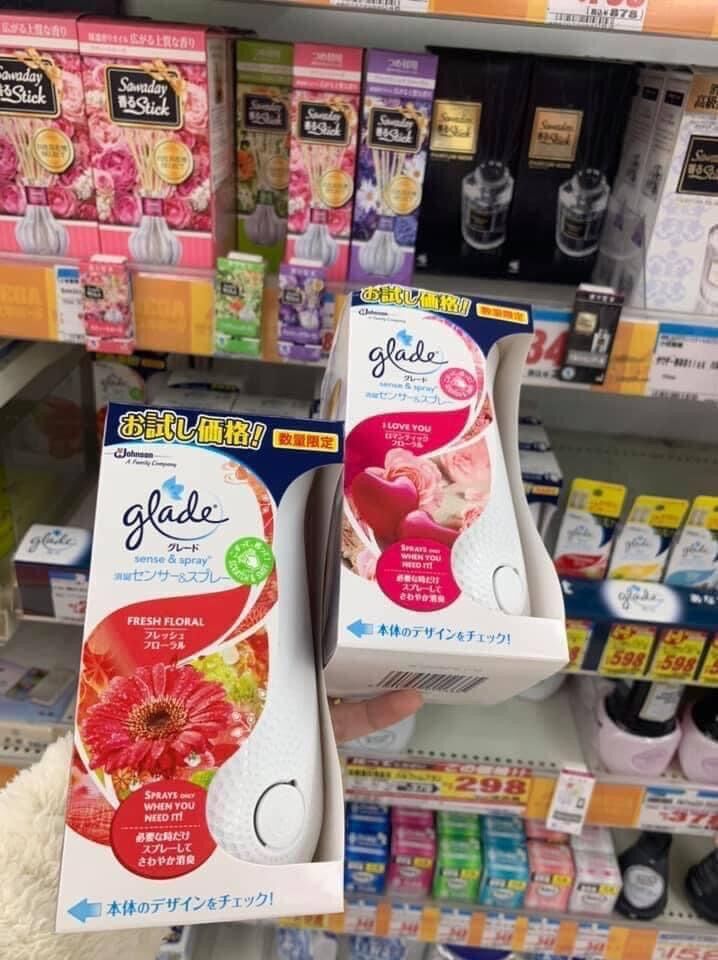 Xịt thơm phòng tự động GLADE nội địa Nhật
