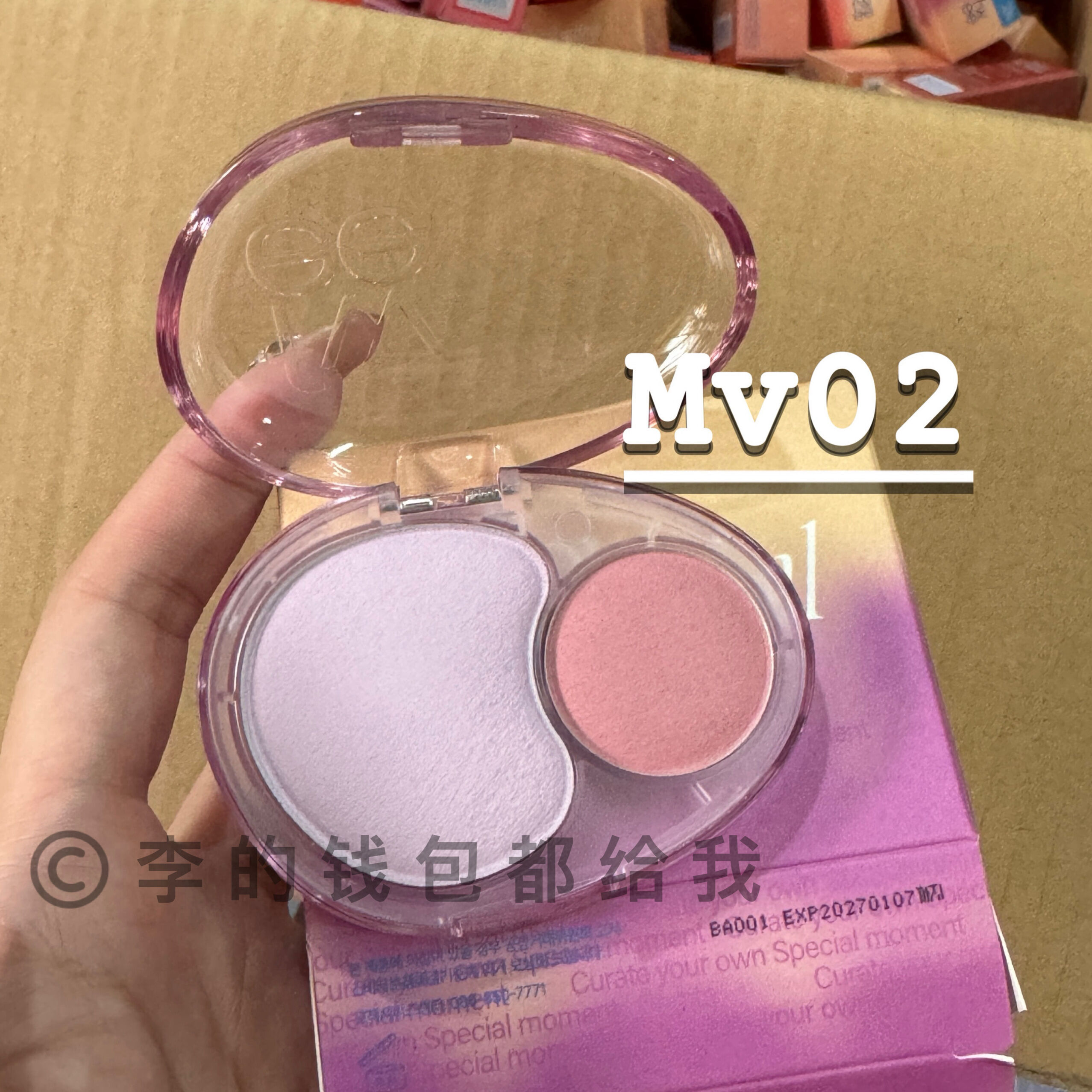 Phấn Má Hồng Hai Màu Lâu Trôi Fwee Mellow Dual Fresh Pink Peach Pink Dạng Son Lì Màu Sắc Dễ Dàng Trê