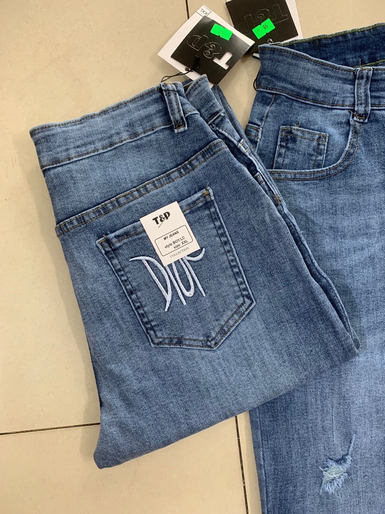 Quần jean baggy bigsize co dãn
