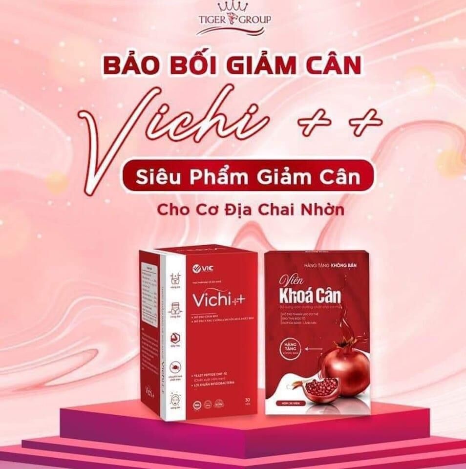Giảm cân Vichi ++ Tặng kèm khoá cân