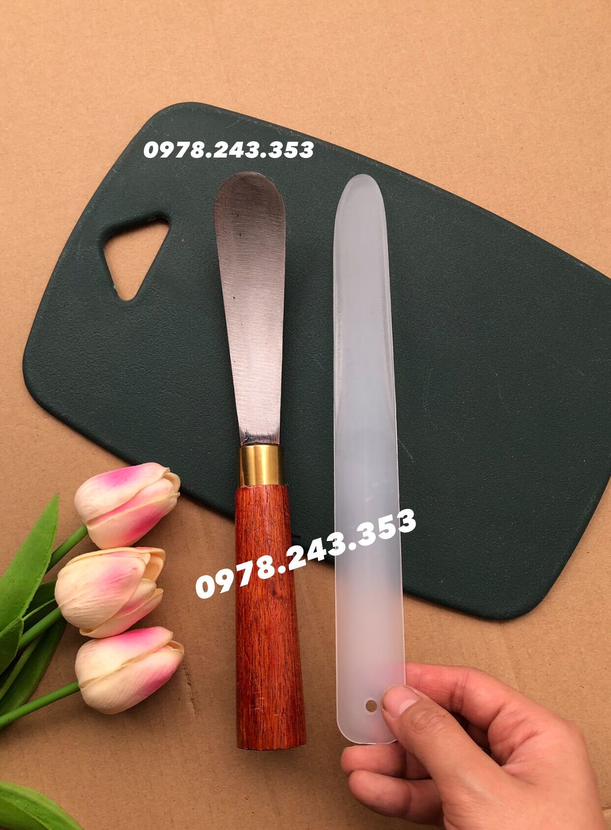 Bộ 2 dao lấy cơm dừa non nguyên trái + cơm dừa già