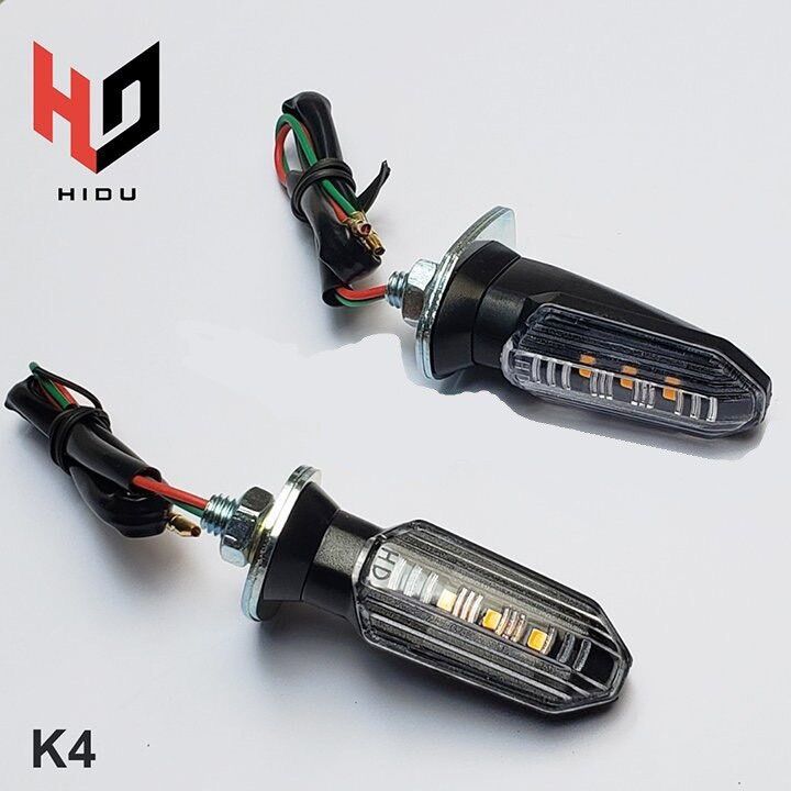 Đèn xi nhan K4 mini kiểu cho các dòng xe Vario , winner X, exciter 150, NVX, MSX, CBR ... - 1 cặp