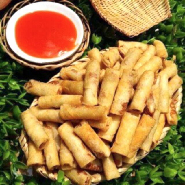 350gr chả giò tôm mini sấy giòn ăn vặt cực đã
