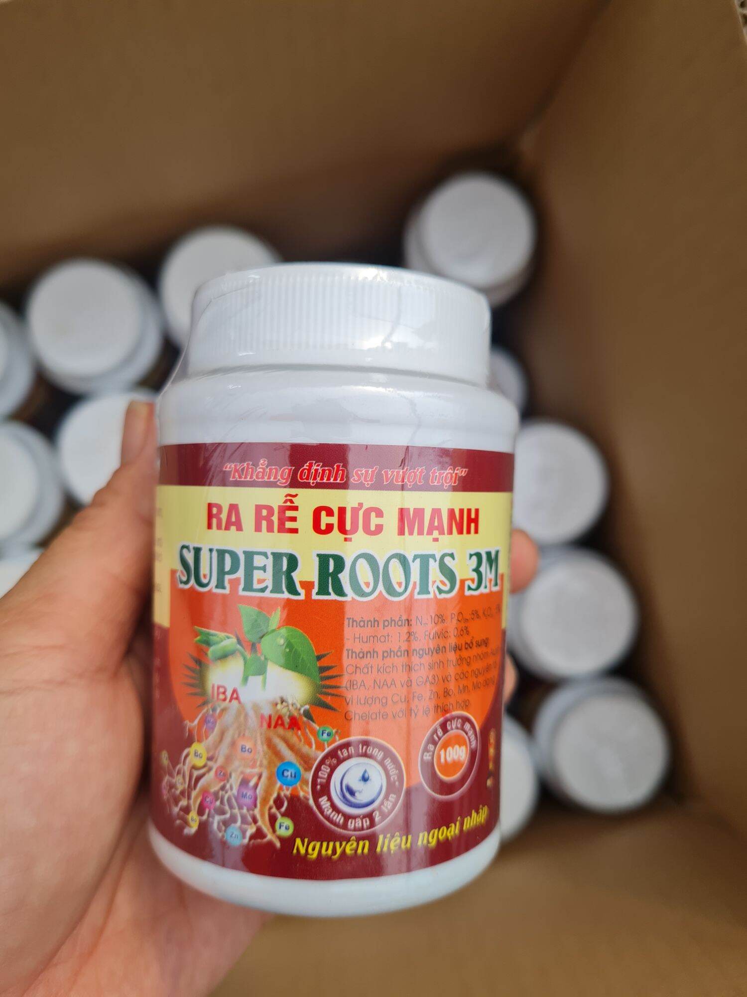 Ra rễ cực mạnh super roots 3m lọ 100gr
