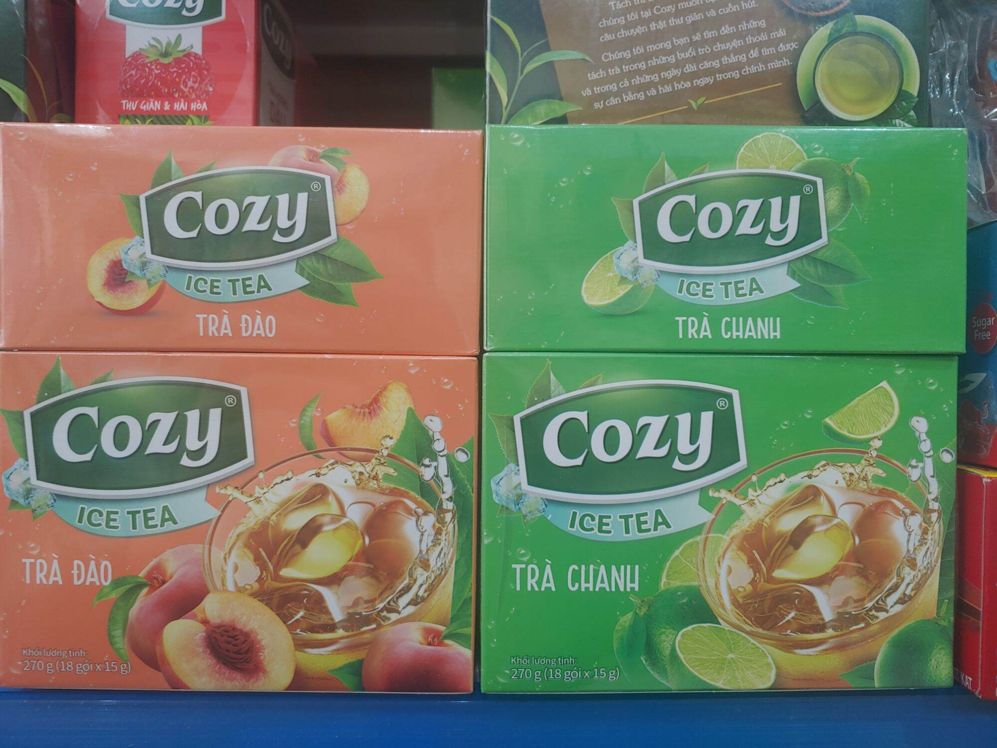 Trà Cozy nhúng các vị