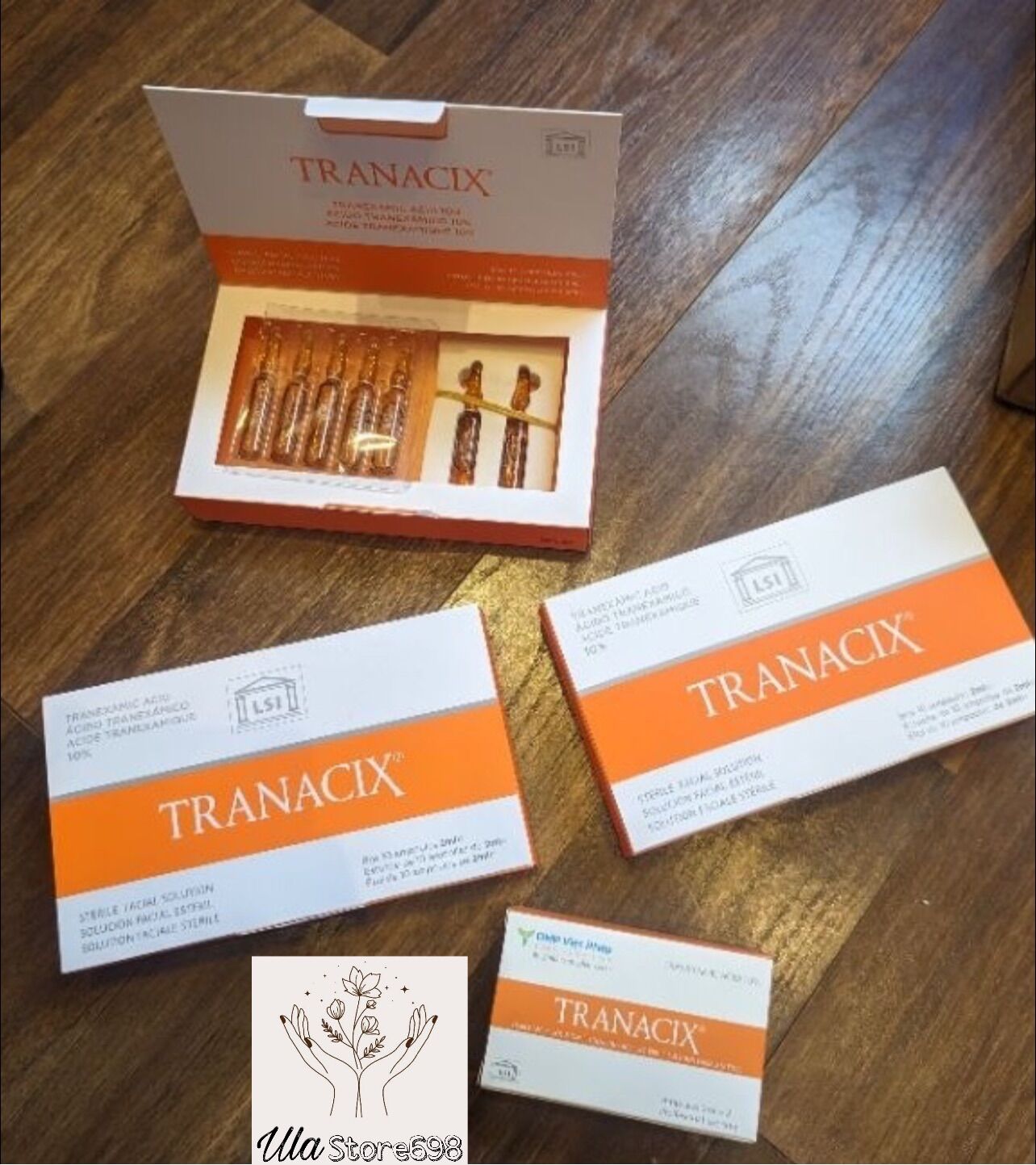 [Hàng Cty-Tách lẻ 1 ống 2ml]Tinh ChấtDưỡng Trắng Sáng Da TRANACIX
