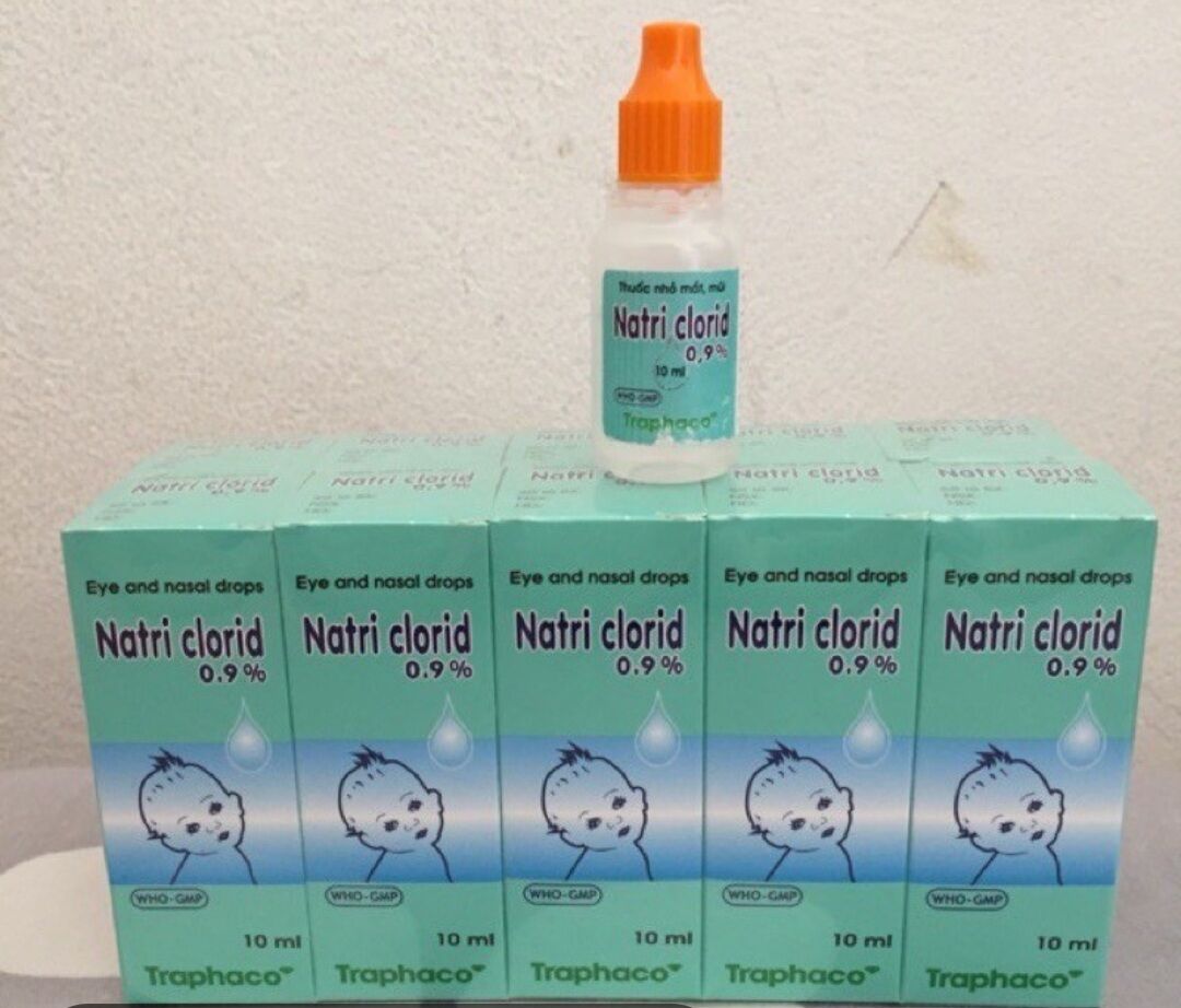 Muối nhỏ mắt Traphaco chính hãng