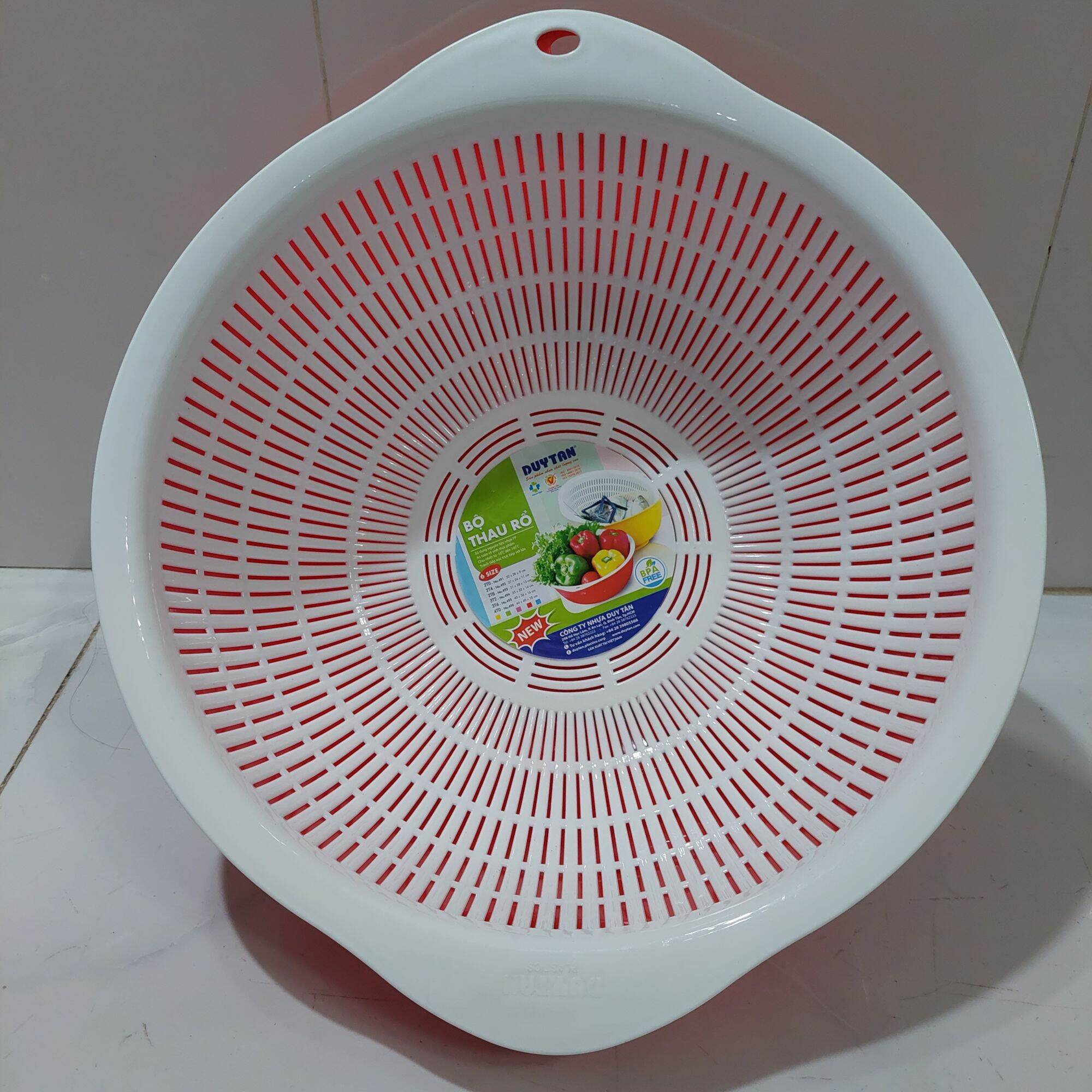 Bộ thau rổ nhựa Duy Tân cao cấp