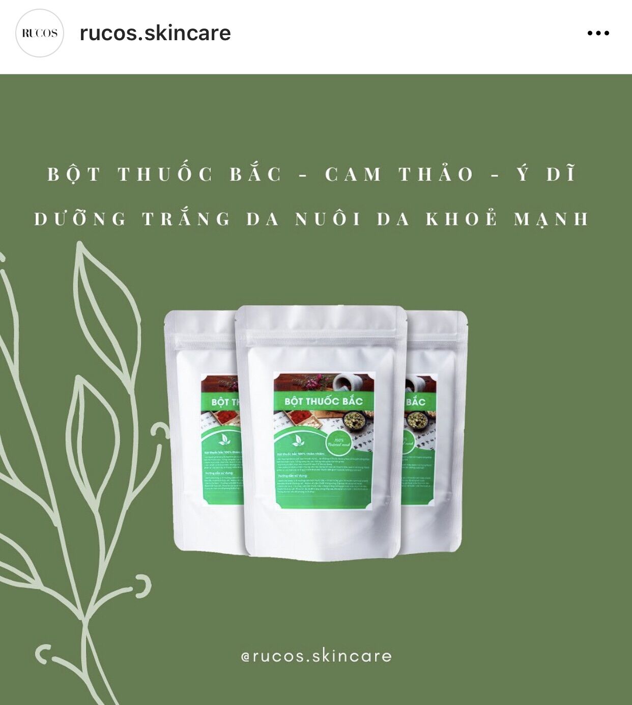 Bột Cam thảo - Ý dĩ 200g