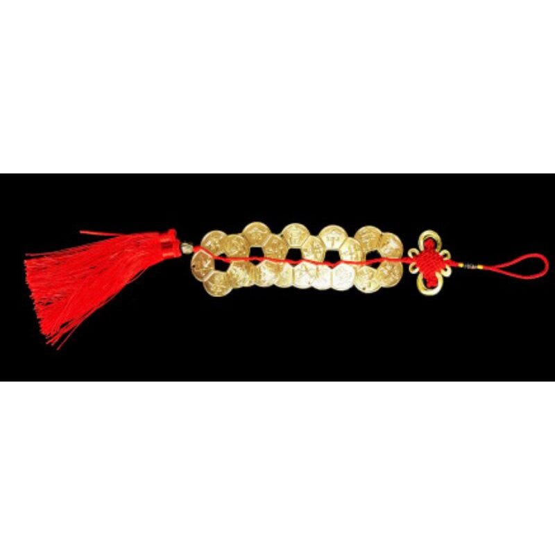 Dây đồng xu hoa mai chiêu tài chiêu lộc