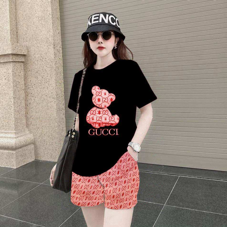 SÉT SHORT COTTON PHỐI 3D THÊU CAO CẤP
