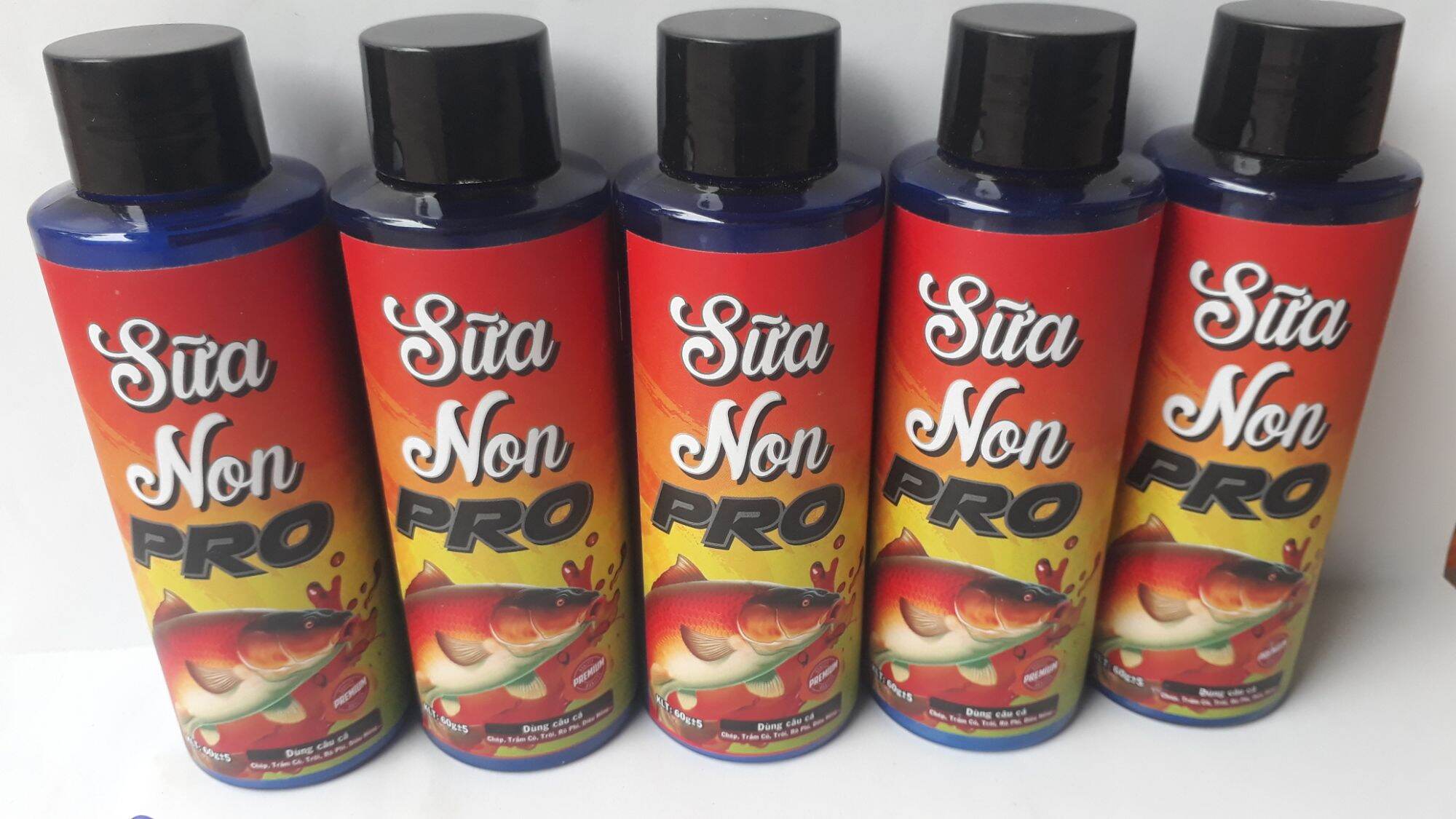2 Lọ SỮA NON PRO dùng để câu Cá Chép,Trắm,Rô Phi,Trôi...Hãng Mồi Phú Thành