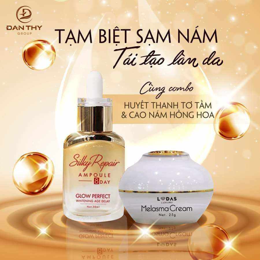 Combo cao nám + huyết thanh tơ tằm Đan Thy