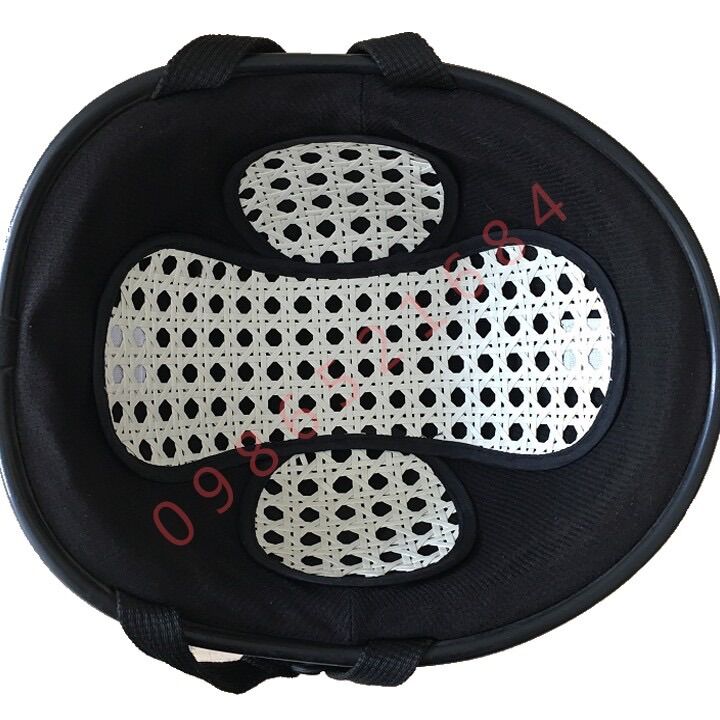 Combo 2 Miếng Lót Mũ Bảo Hiểm Bằng Mây R027 Giúp Khô Thoáng Không Gây Ngứa Da Đầu