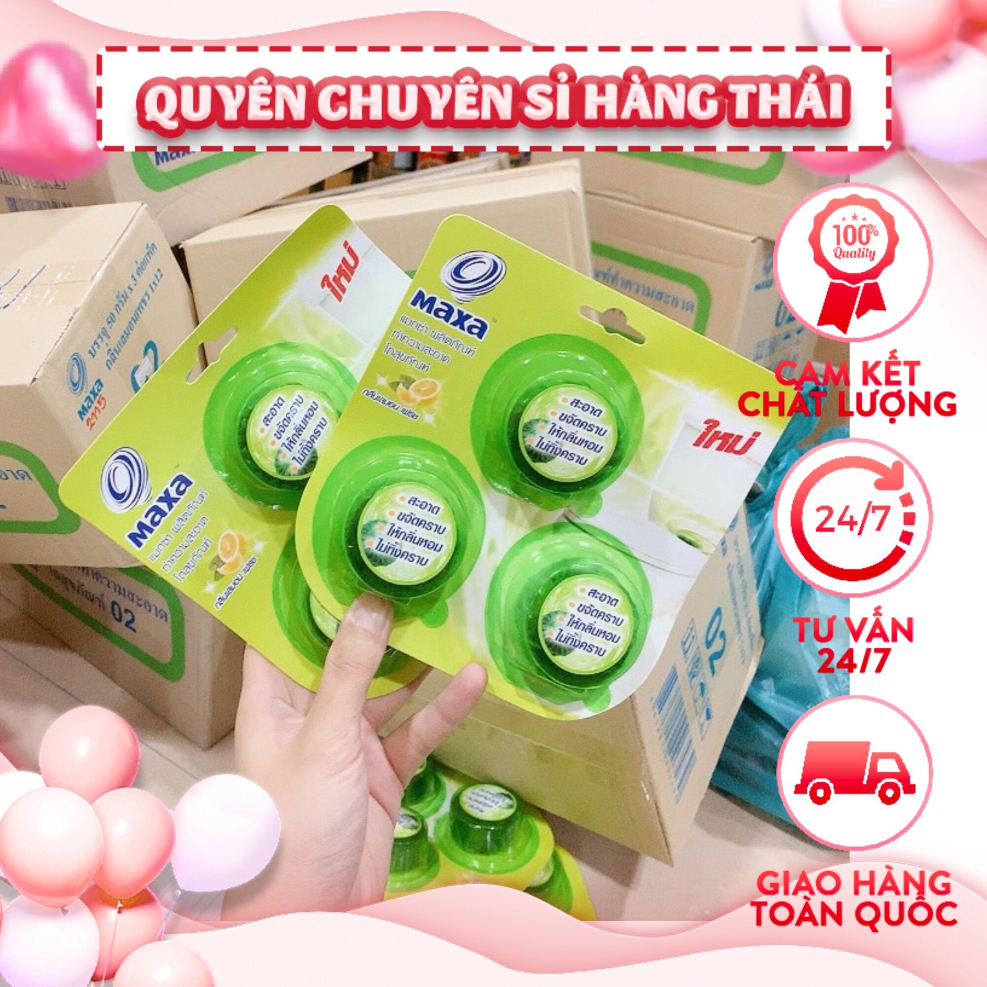 Viên thả bồn cầu thái lan