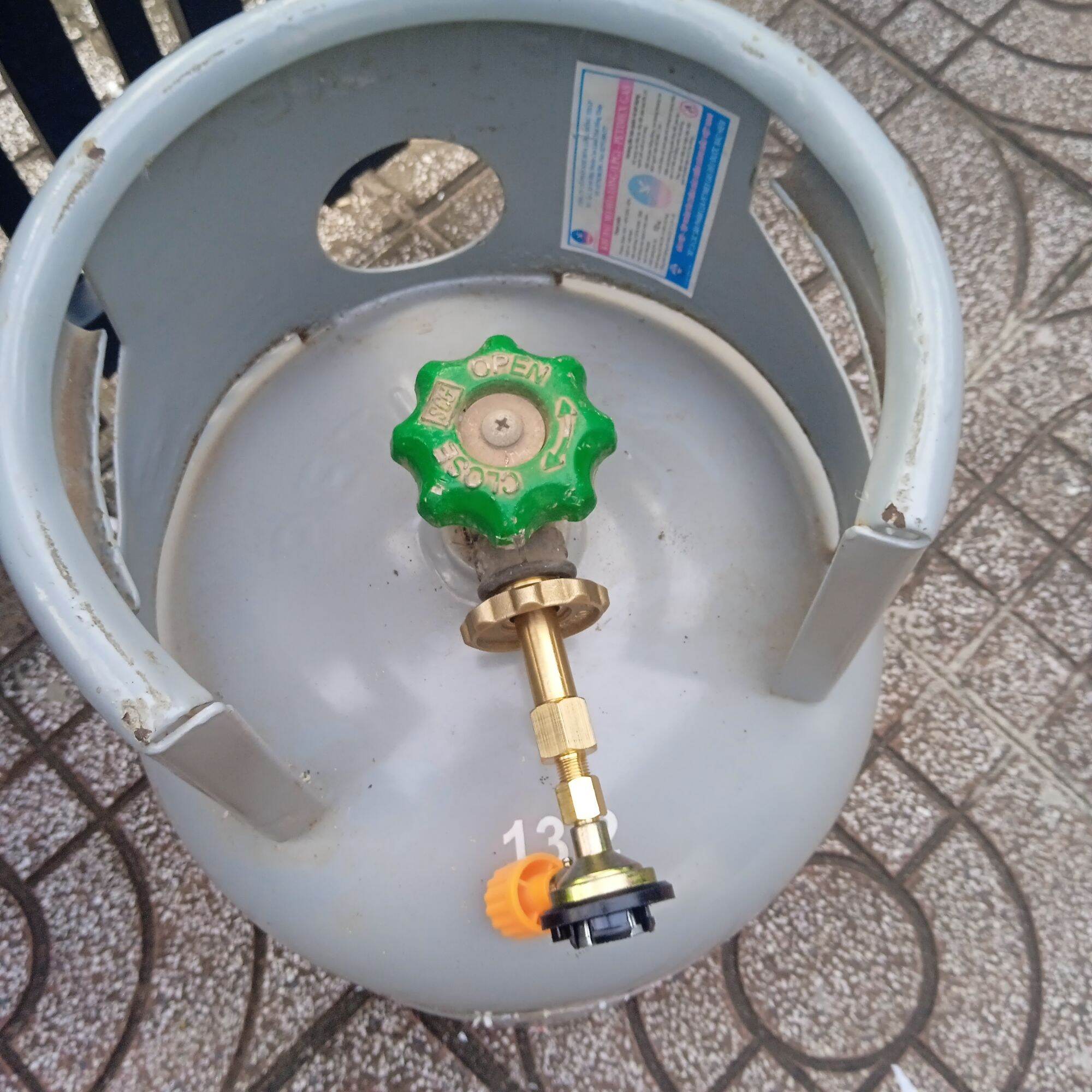 Van Khóa Bình Gas Mini Ren Trong 10mm Phổ Thông