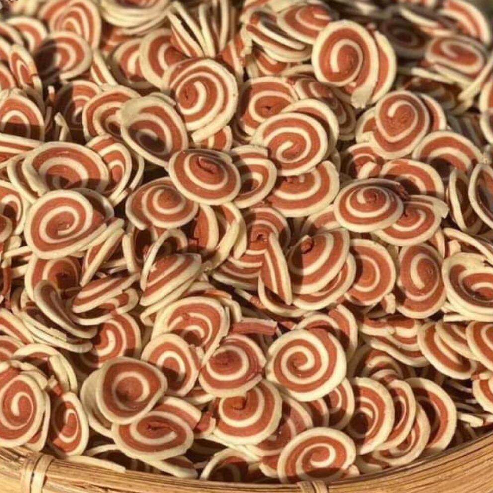 Bánh tai heo nhí  nước cốt dừa Bến Tre 500g (Hàng loại 1 siêu béo)