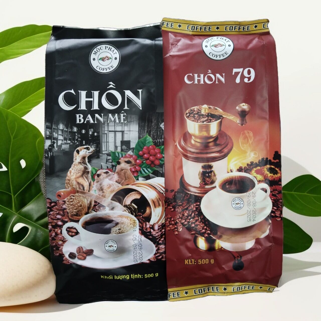 Combo 2 gói cà phê chồn ( BAN MÊ+CHỒN 79)=1 kg THƠM, BÉO , SÁNH , ĐẬM, ÍT ĐẮNG.