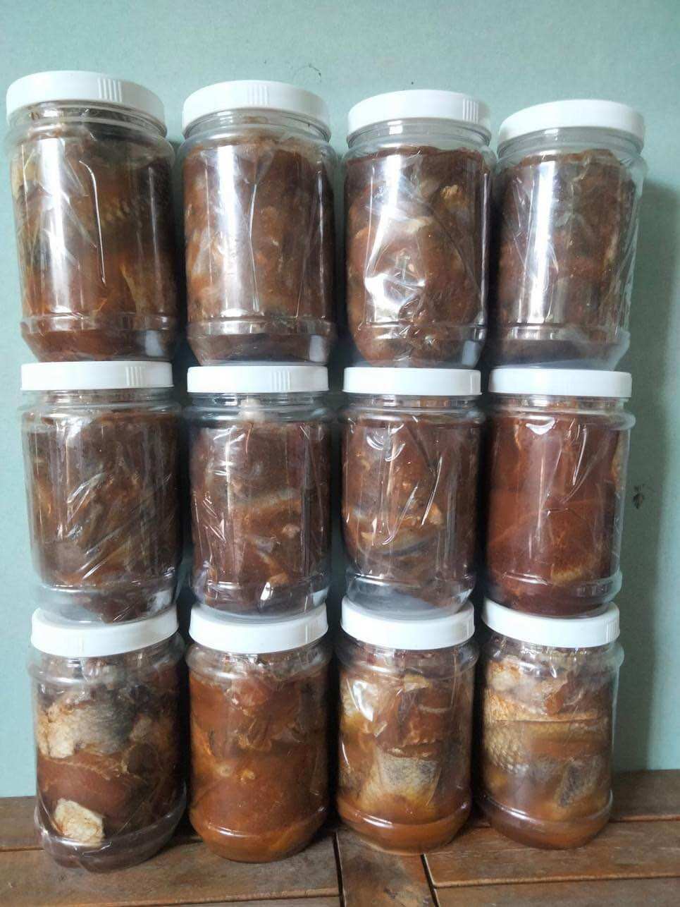 [Cơm quê].Mắm cá chốt-giãm gia vị-Hủ 500g
