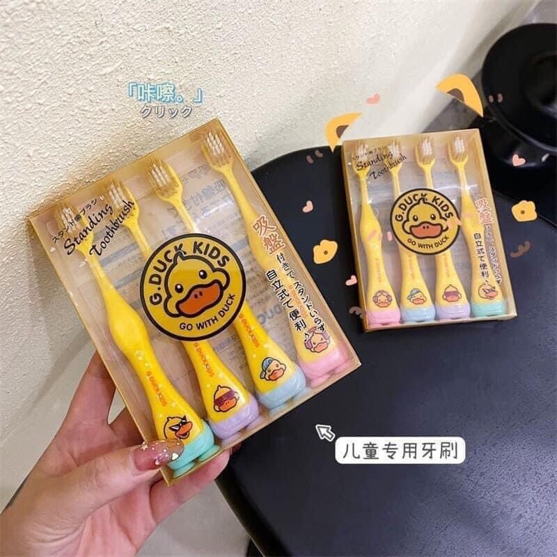 Set 4 bàn chải vịt cho bé