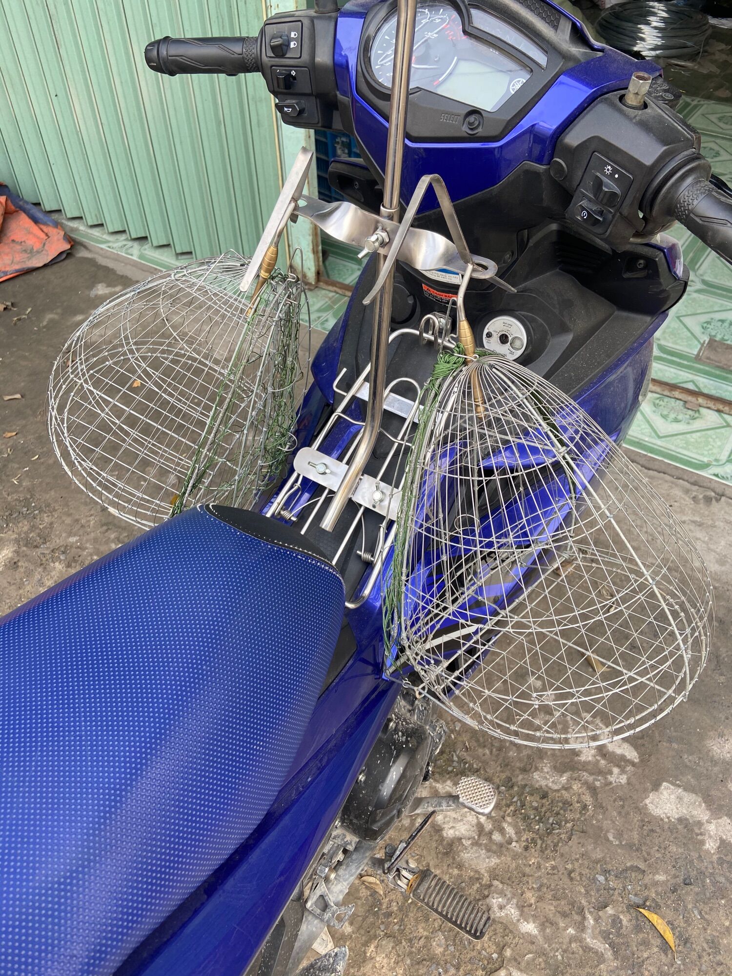 Baga treo lồng chim Pile gắn đc tất cả xe số