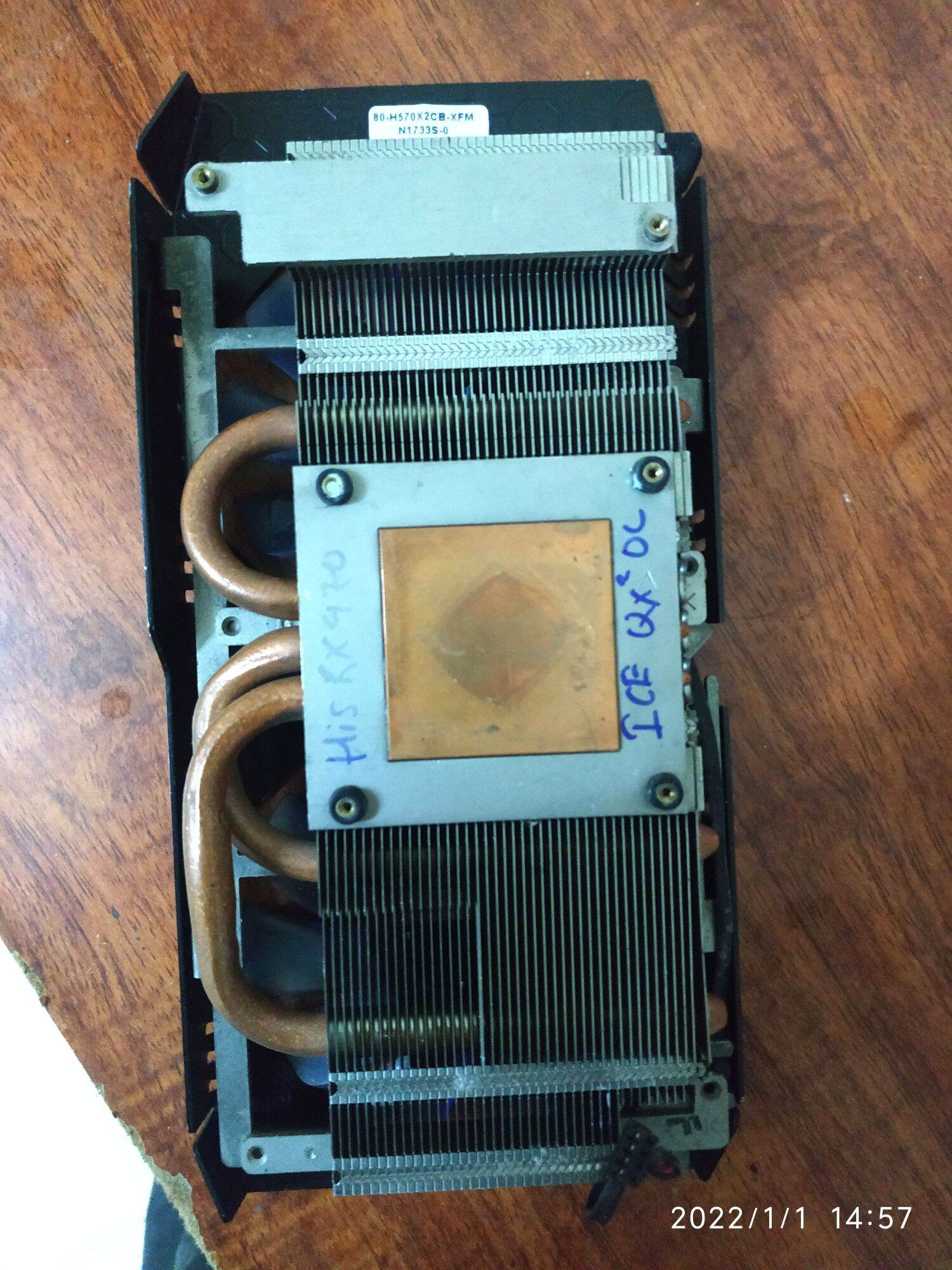 Quạt tản nhiệt lắp cho Vga HIS 470 570
