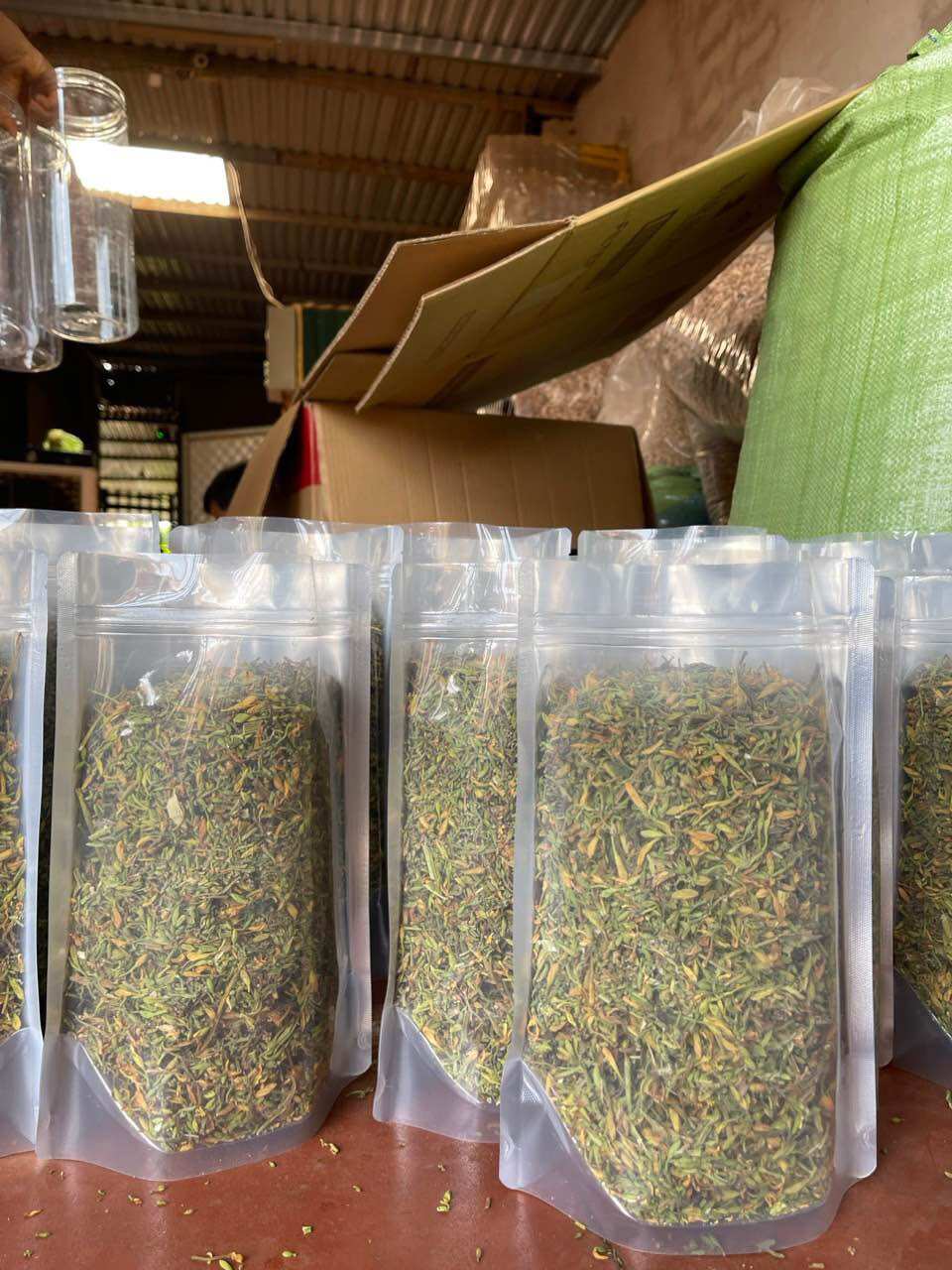Hoa đu đủ đực sấy khô 500g