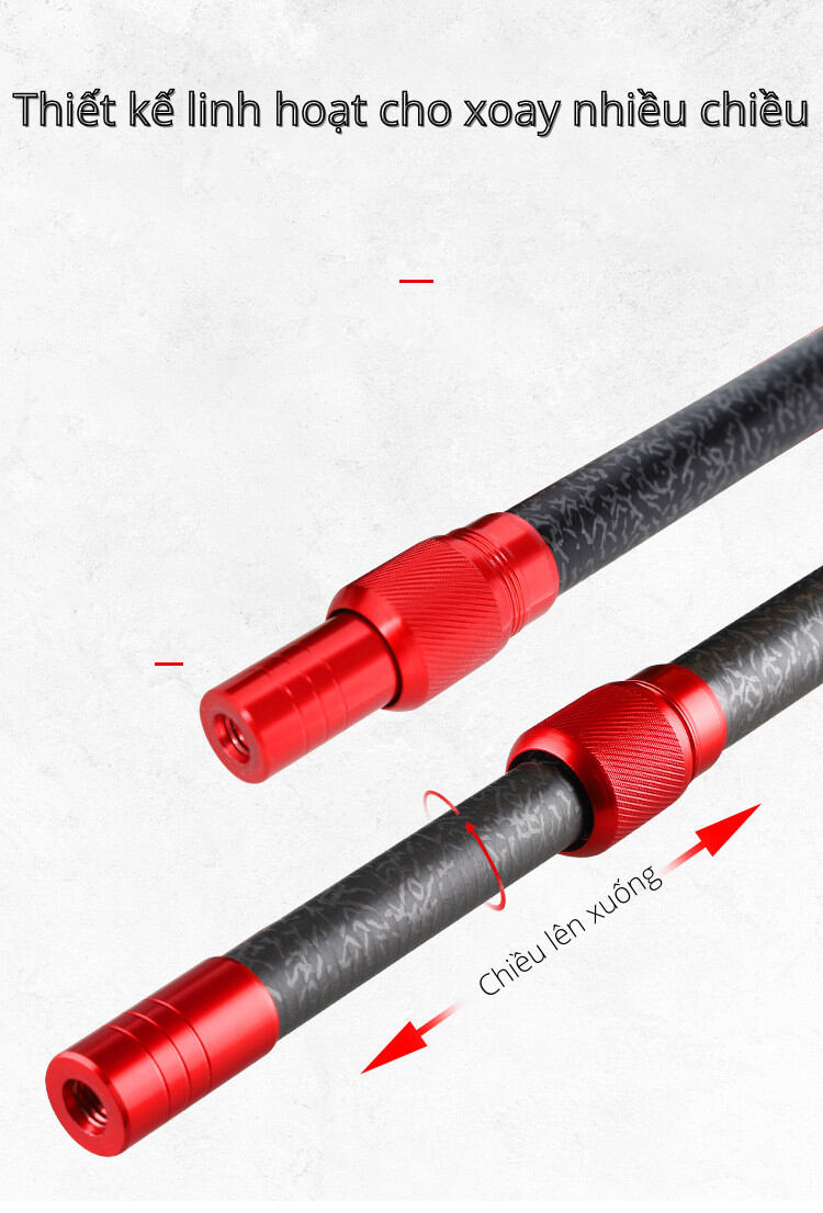 Giác Cần Chống Gió Dài 2 m1 Cacbon Cao Cấp