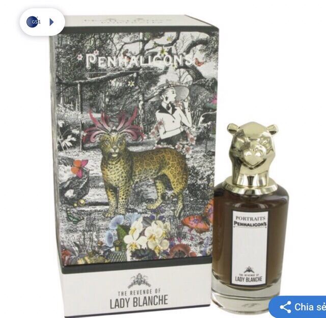 Nước hoa nữ Penhaligon The Revenge Of Lady Blanche 75 ml