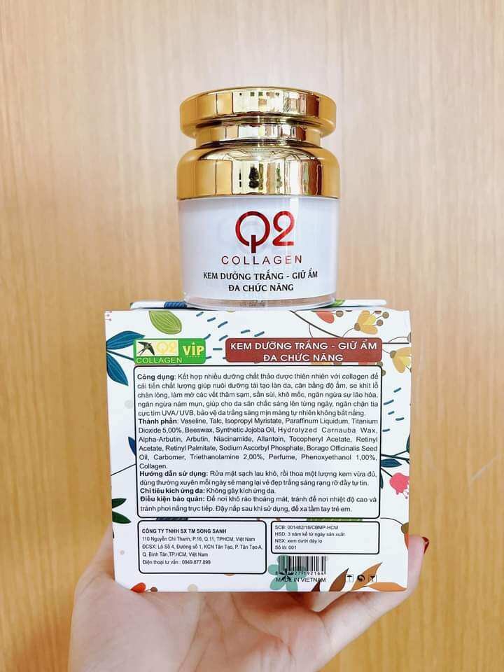 KEM Q2 COLLAGEN VÀNG VIP