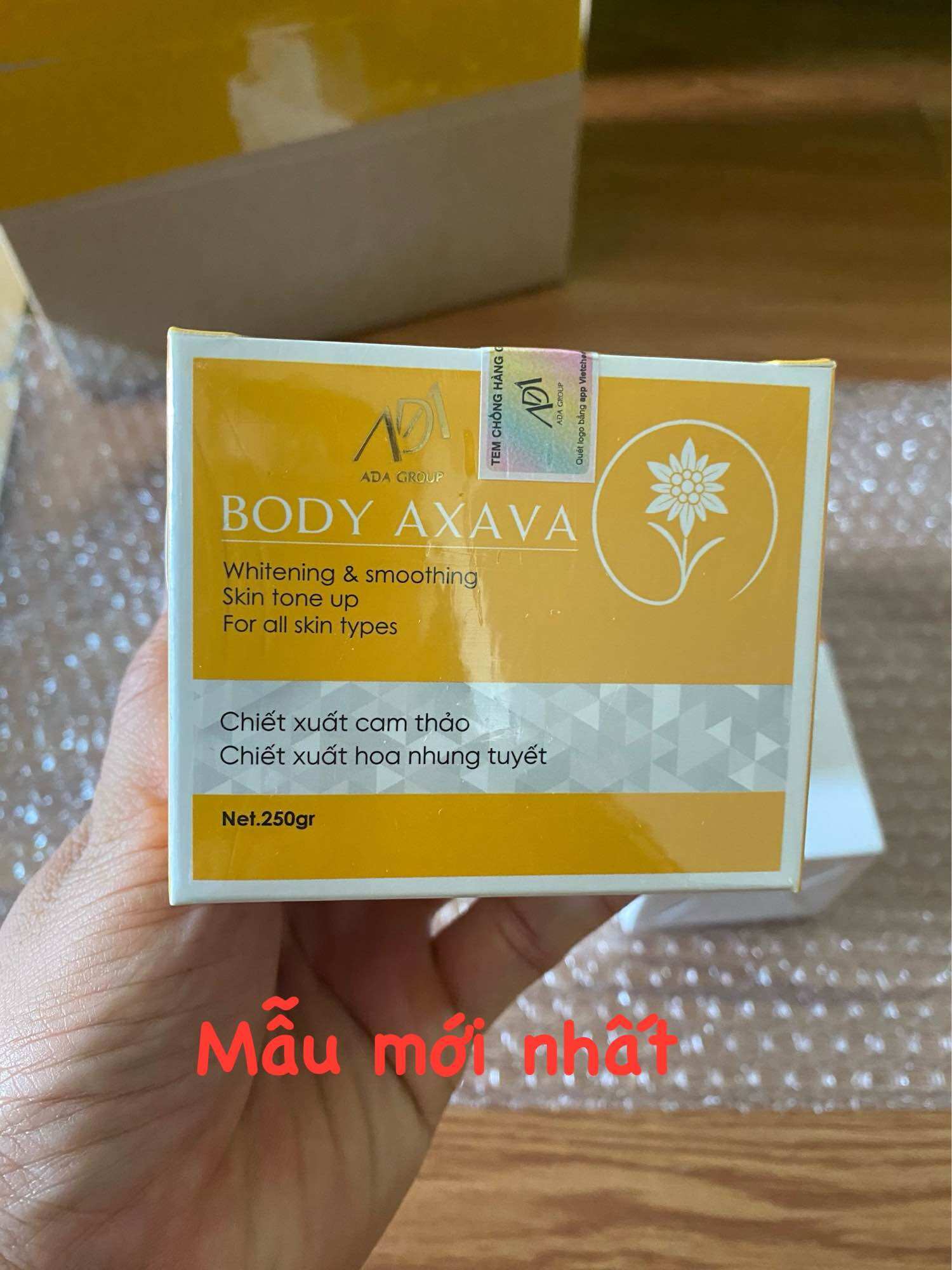 Kem body ada group 250g