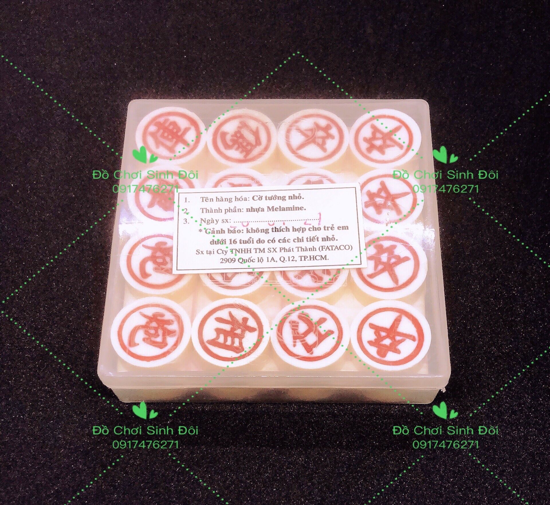 Cờ tướng lớn 14,5 cm - con cờ 3,5cm