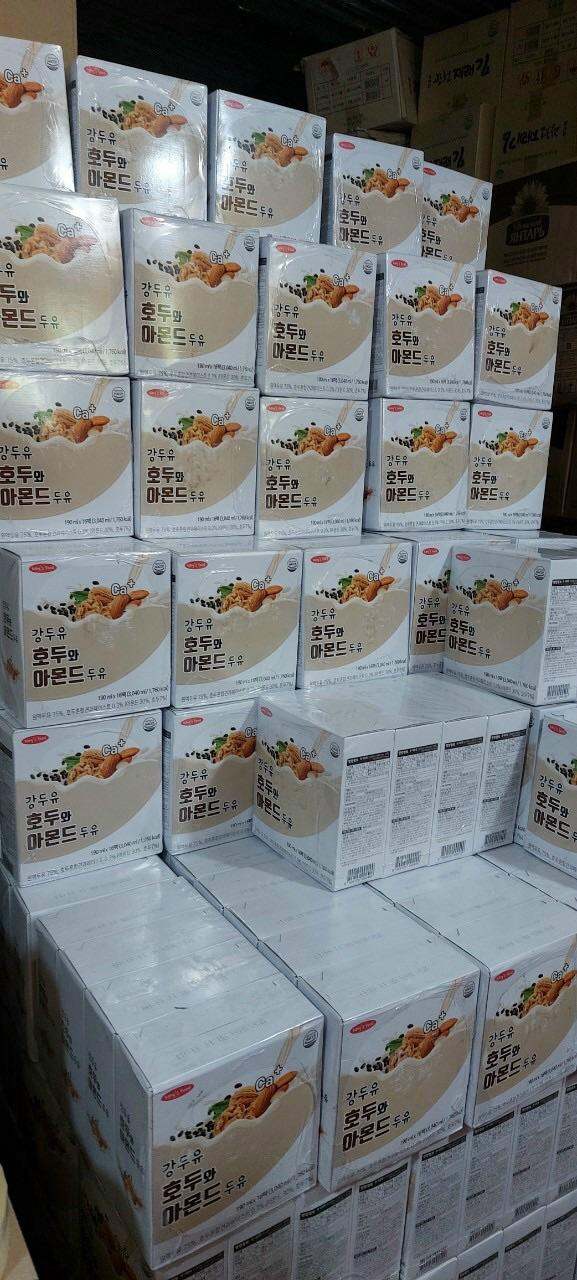 Sữa óc chó hạnh nhân đậu đen Hàn Quốc