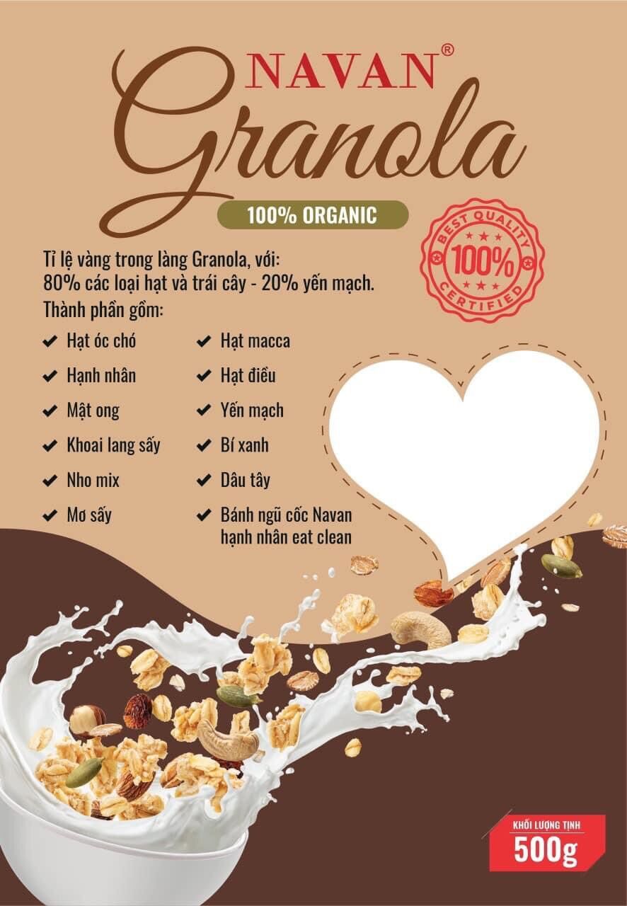 Ngũ Cốc Nguyên Hạt Navan Granola