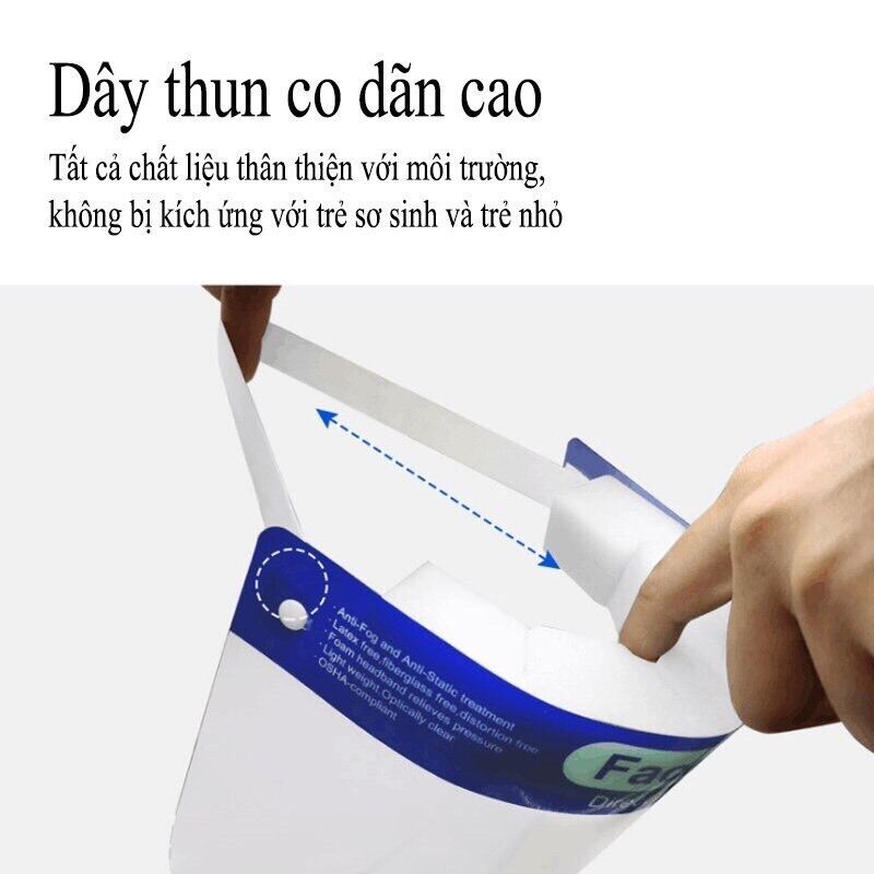 Kính chống giọt bắn, phòng dịch Face Shield