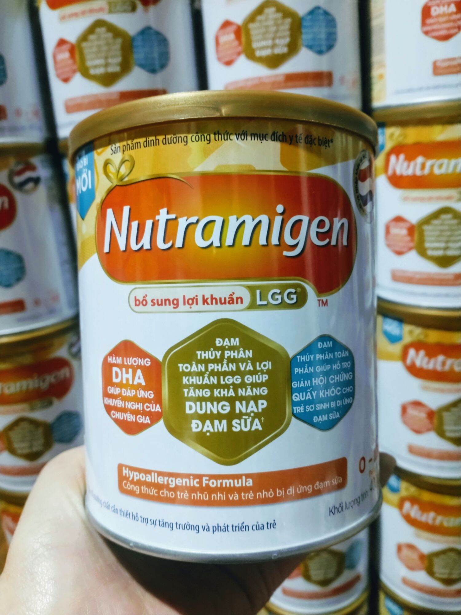 (Hàng chính hãng) Sữa Nutramigen A+ LGG 400g