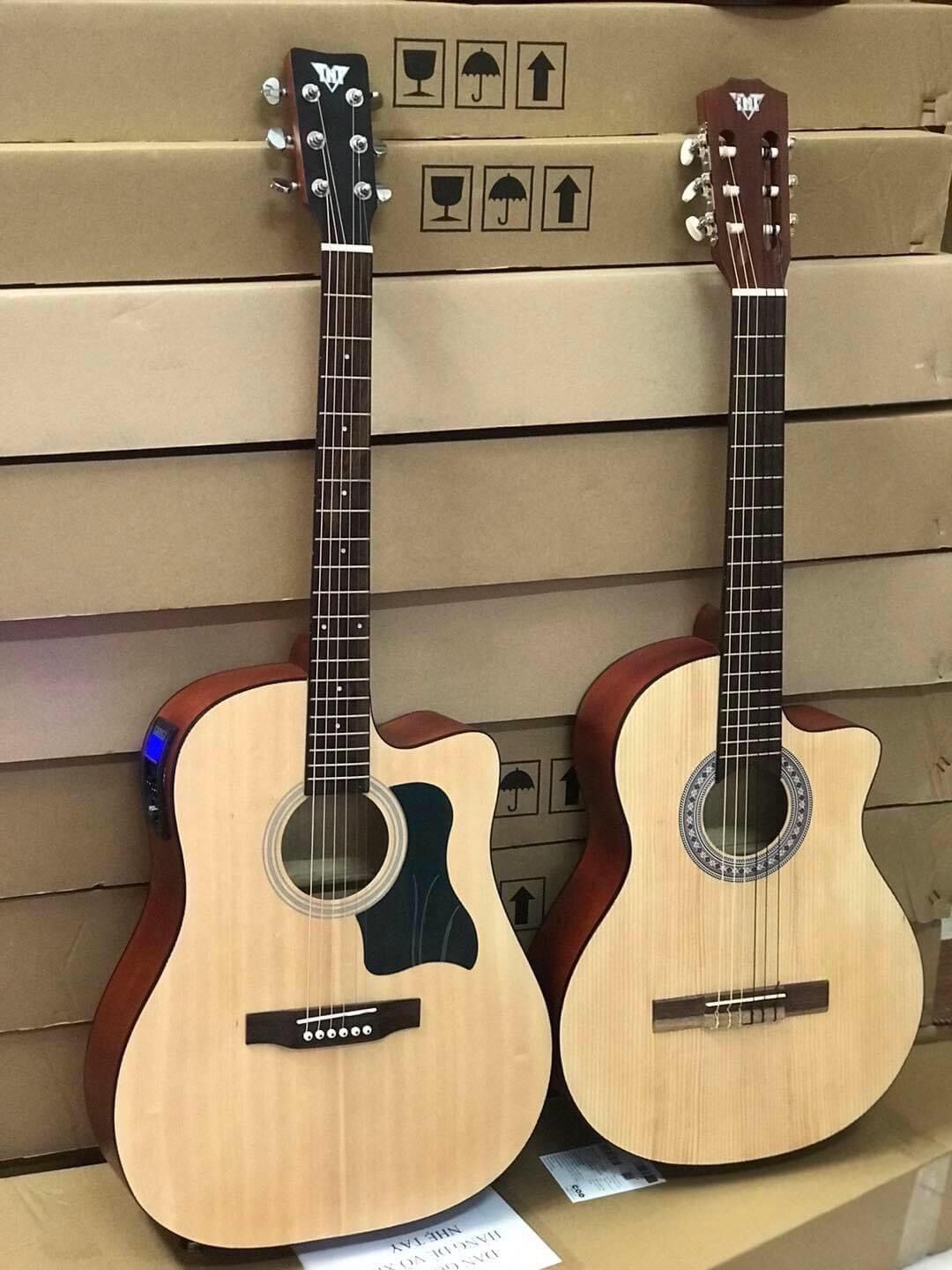 Đàn guitar acoustic t70 mầu gỗ clclssaic mâug gỗ Đàn to zise 41 dông chiều dài 104 cm