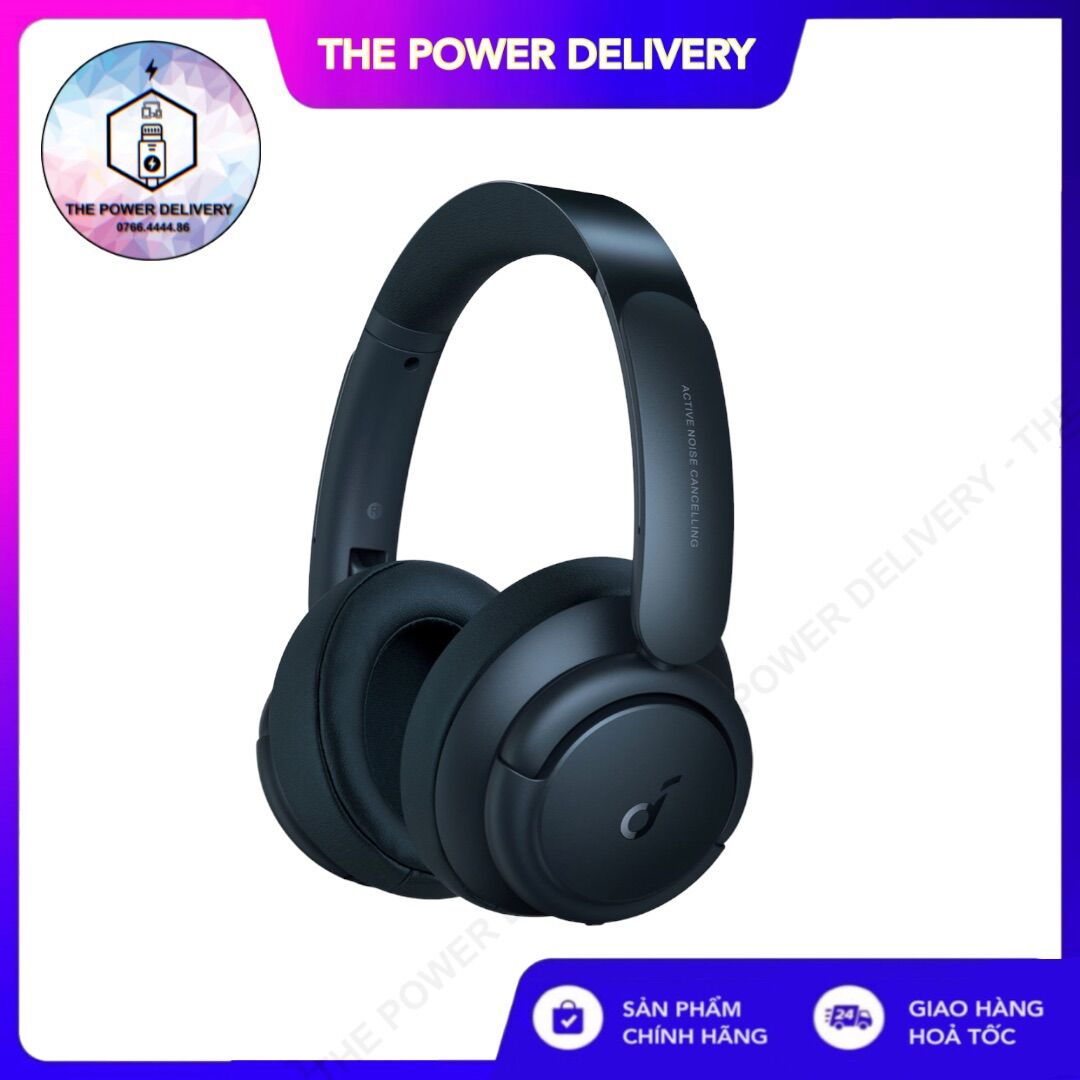 Tai nghe bluetooth không dây Anker Soundcore Life Q35 A3027 Over Ear Headset Stereo chụp tai có ANC 40h