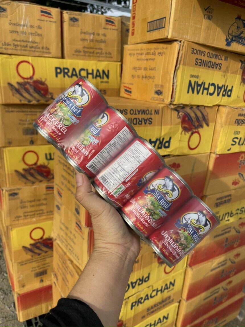 CÁ MỒI THÁI LAN PRACHAN BRAND PRACHAN 10 hộp