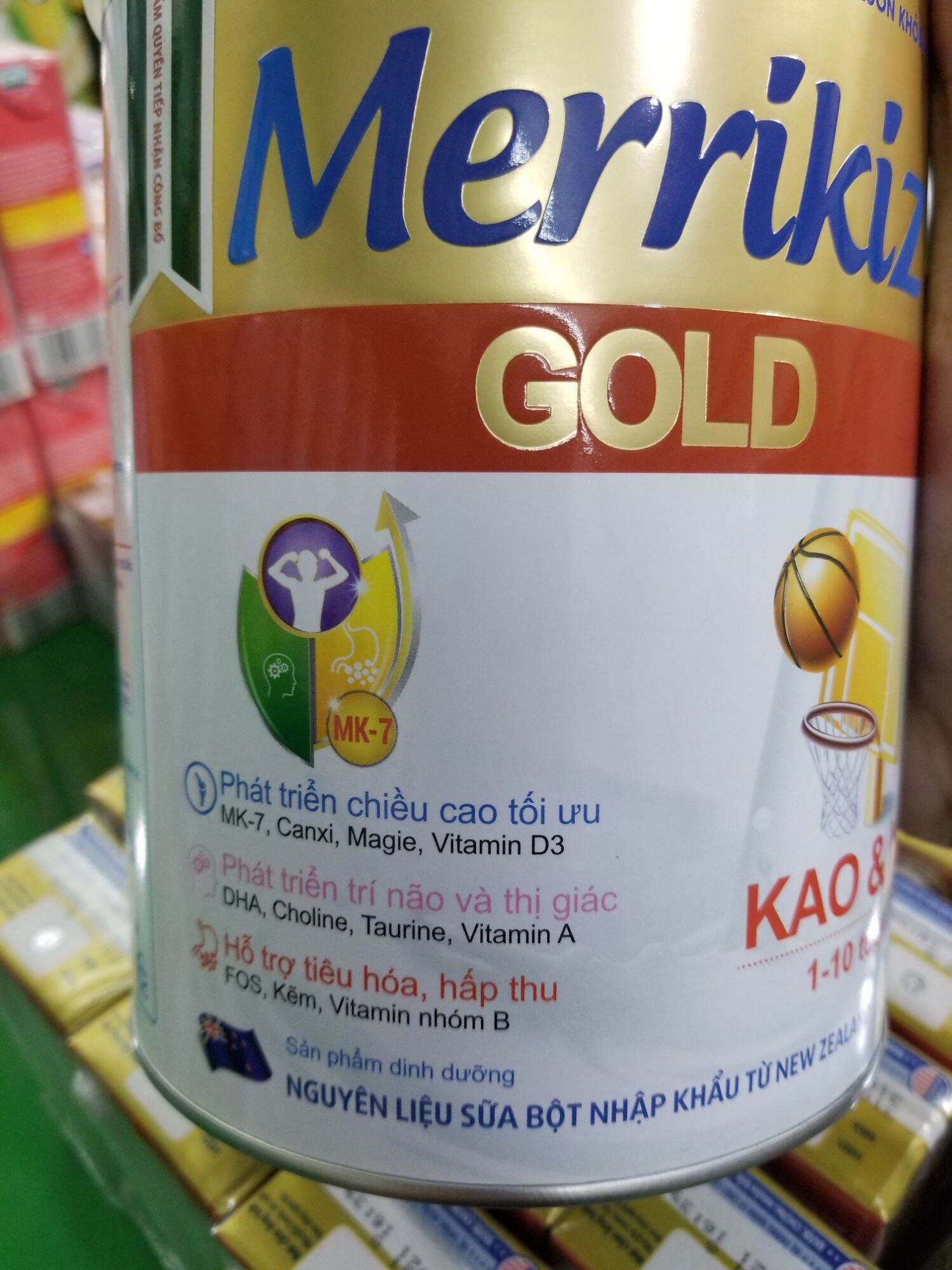 [HCM]Sữa Merrikiz Kao IQ 900g