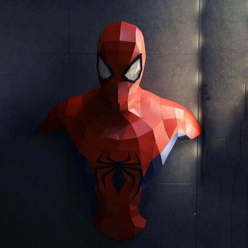 Tổng Hợp 67+ Hình Về Mô Hình Giấy Spider Man - Daotaonec