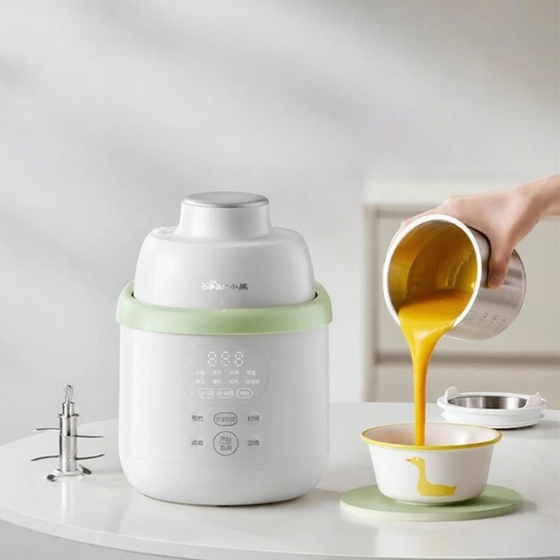 Bear | Máy Làm Thực Phẩm Cho Bé Bằng Thép Nhỏ