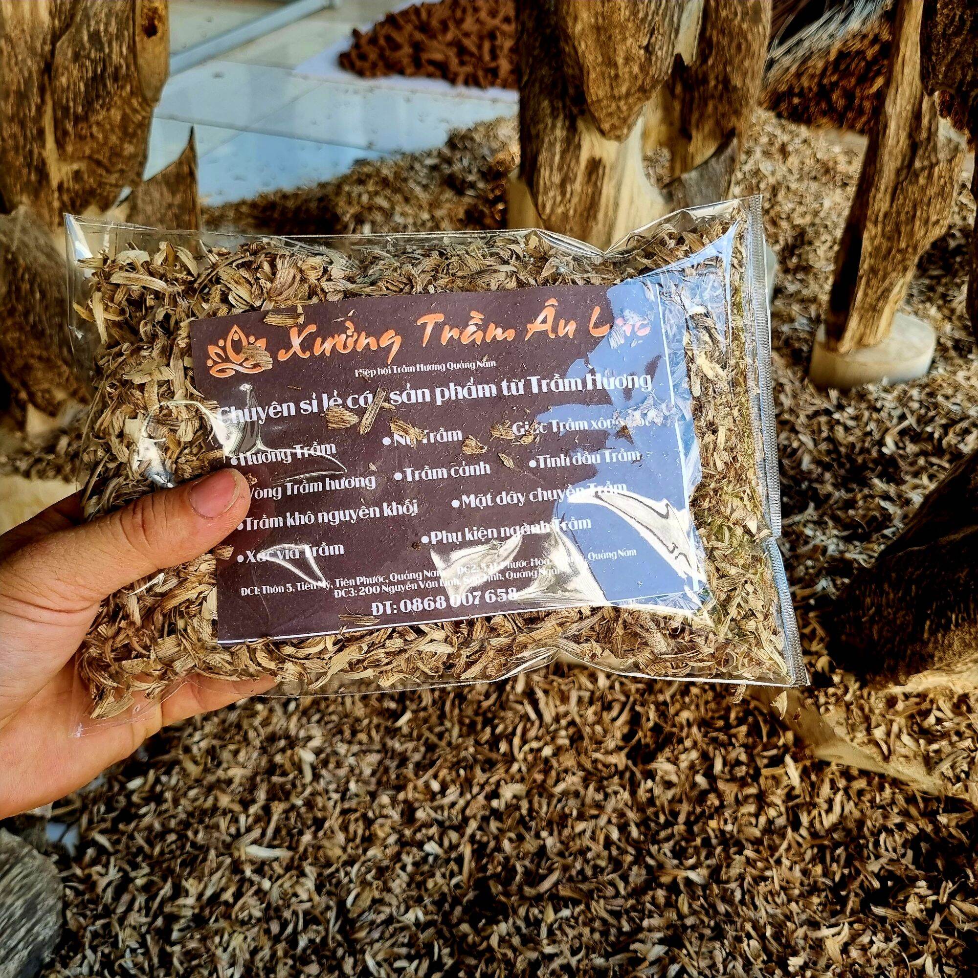 Giác trầm xông đốt dăm trầm tẩy uế hàng loại 1 giá gốc tận xưởng tặng kèm nụ trầm