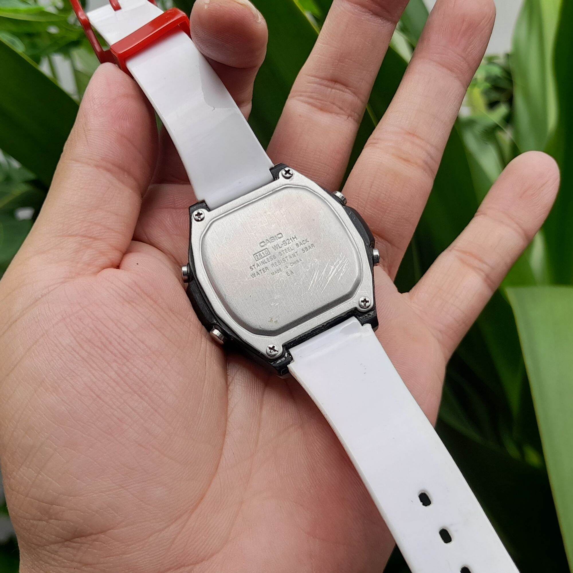 Đồng hồ điện tử CASIO WL-S21H có 4 mẫu chọn lựa