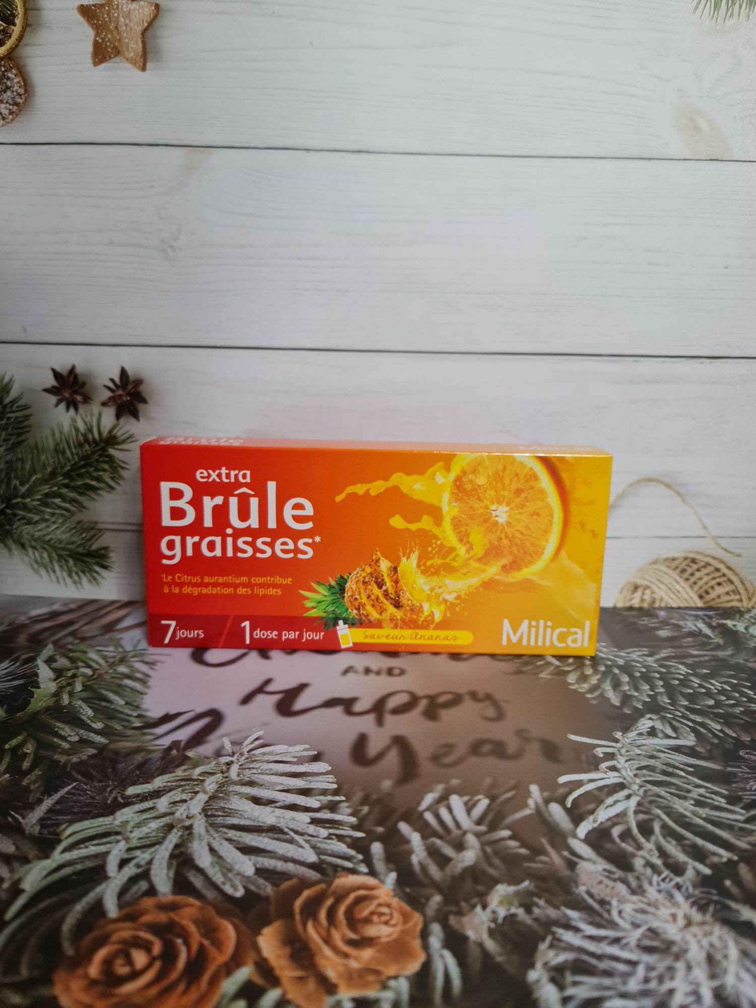 Detox Milica extra Pháp đốt mỡ giảm cân vị cam dứa