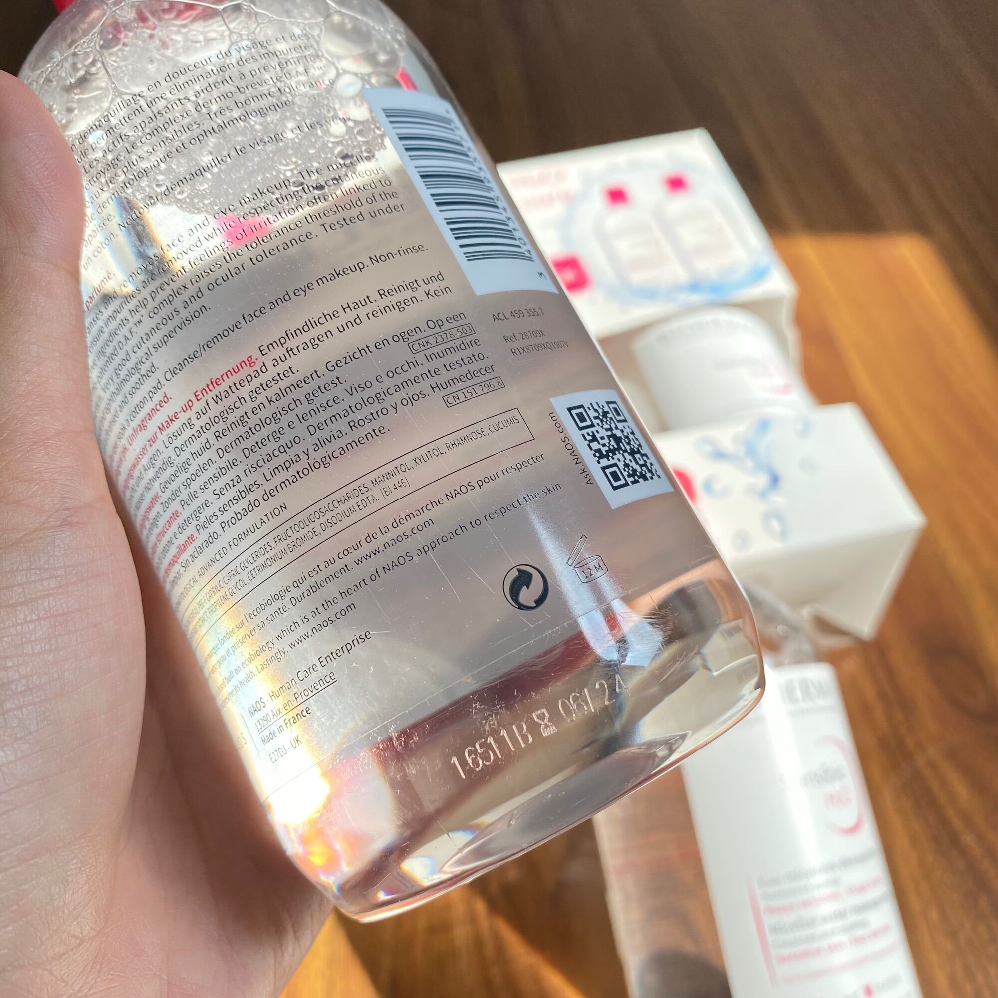 Nước tẩy trang Bio hàng Mỹ 500ml