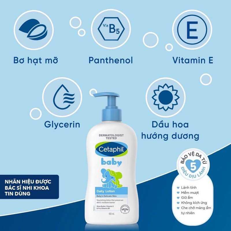 Cetaphil Baby Gentle Wash and Shampoo 400ML