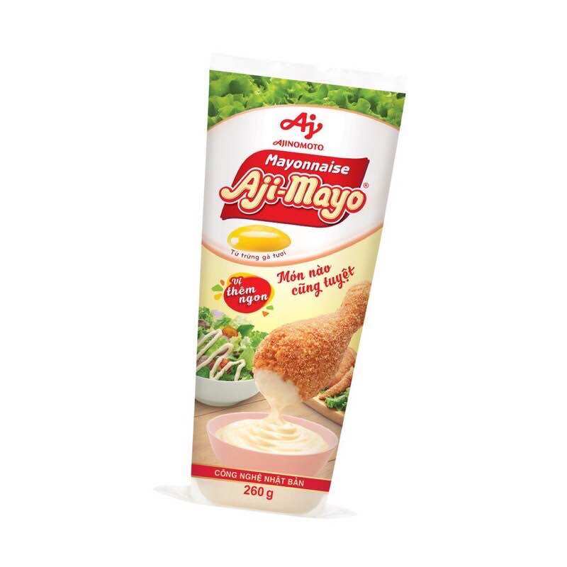 Sốt mayonnaise Aji-mayo chai 260g