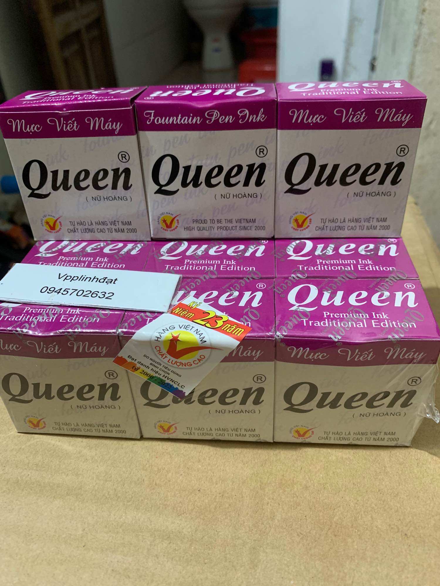 Lọ mực Queen 30ml hàng chính hãng